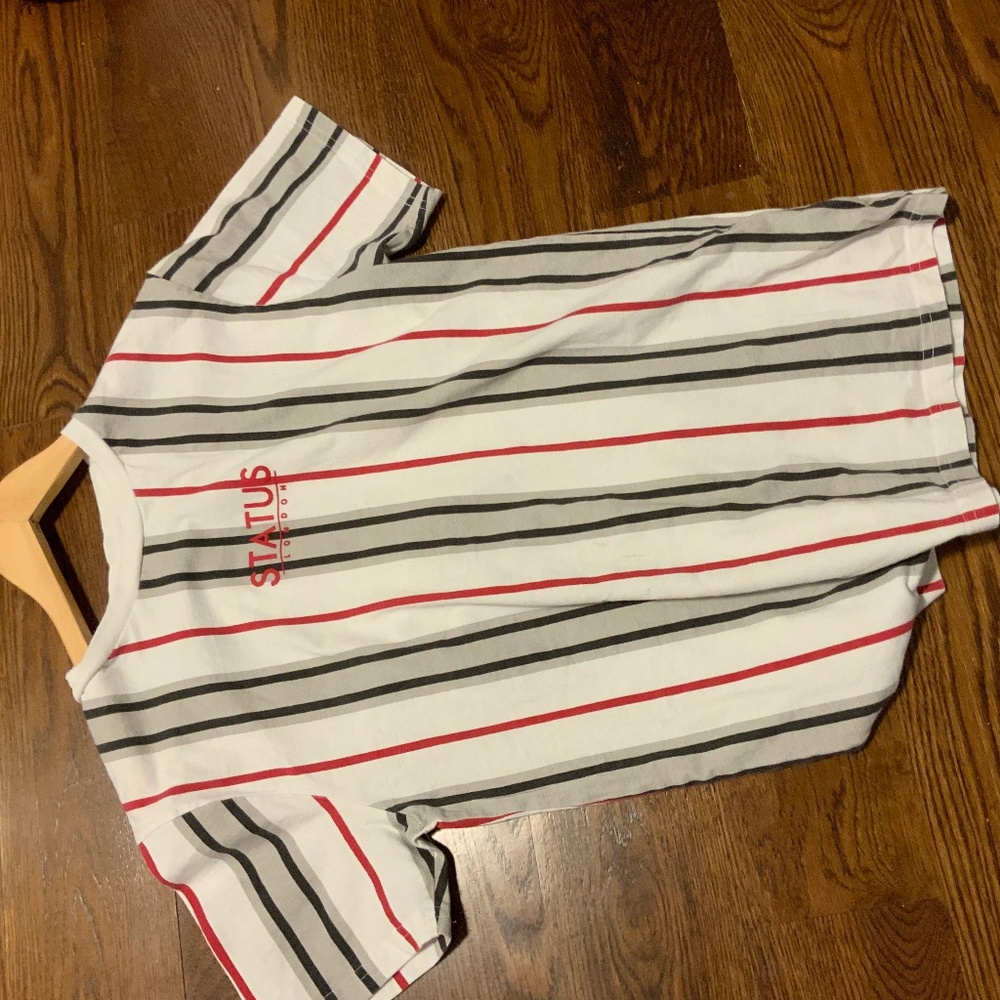 Status London men’s vertical stripes